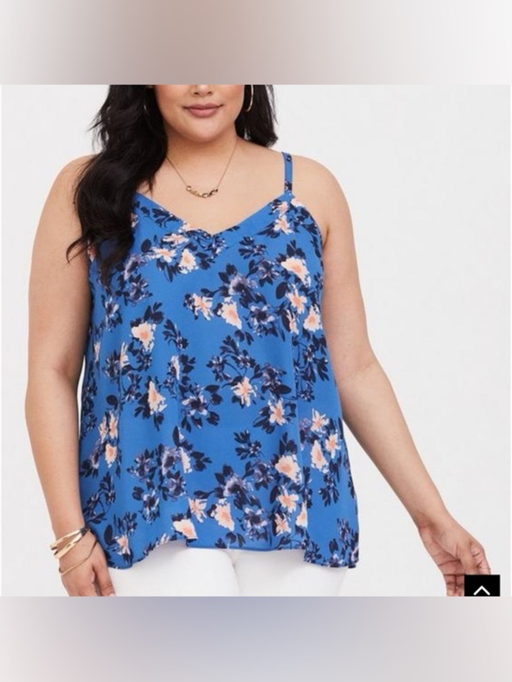 Torrid  Blue Floral Sophie Camisole
